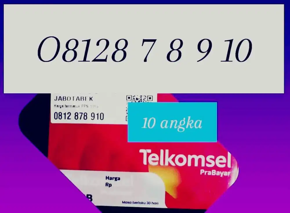 nomor cantik 10 angka