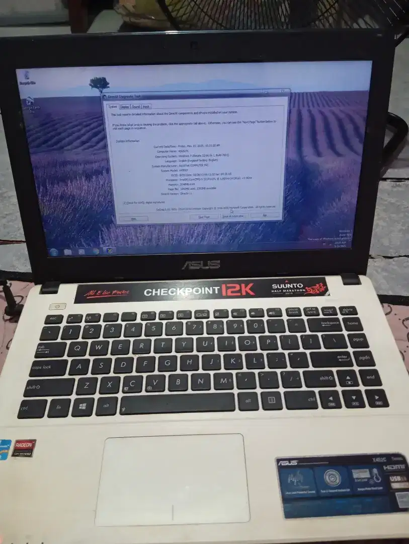 Laptop Asus  X452C