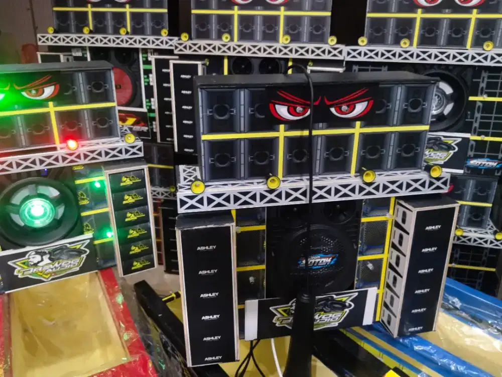 Miniatur sound horeg langsung pabrik/pengrajin