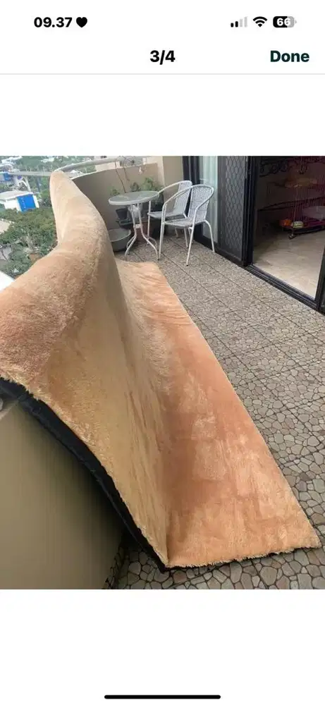 Karpet Rasfur bulu 350*300*3.5