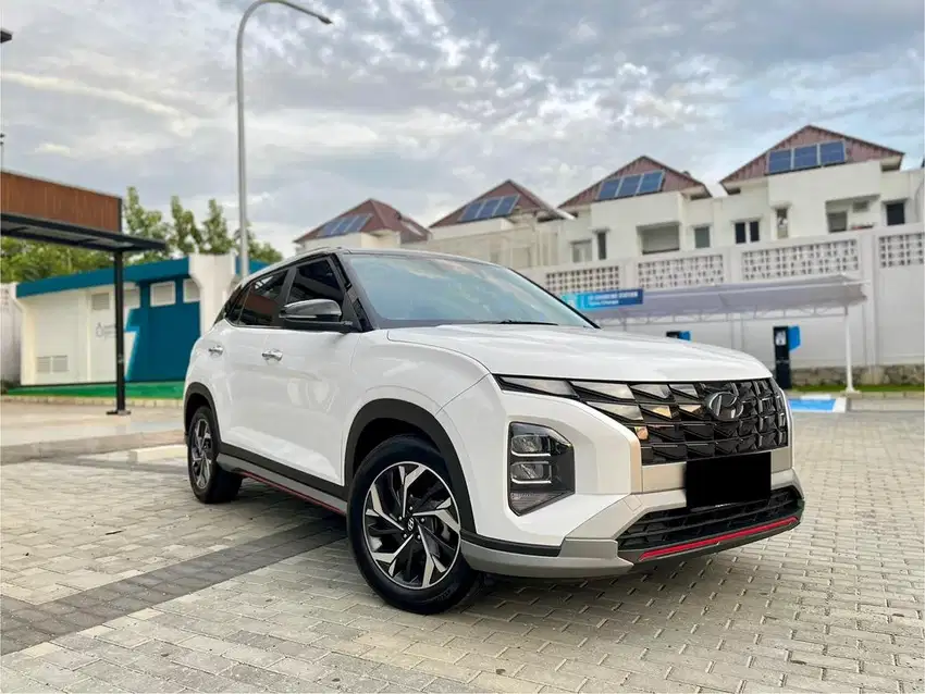 (KM 20 RIBU) Hyundai Creta Prime Putih Two tone 2022 SANGAT TERAWAT