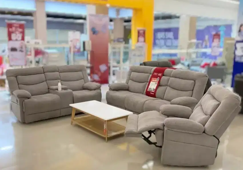 SOFA SET RECLINER 1S+2S+3S