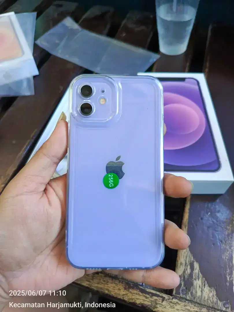 Iphone 12 big 5g 256 gb all operator mulus like new nmnus fulset ada t