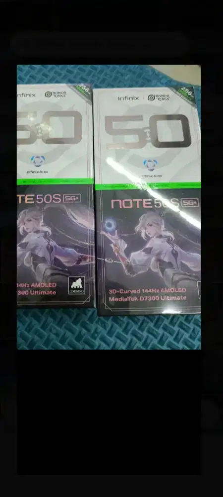 Infinix note 50S 5G plus 8/256 layar lengkung