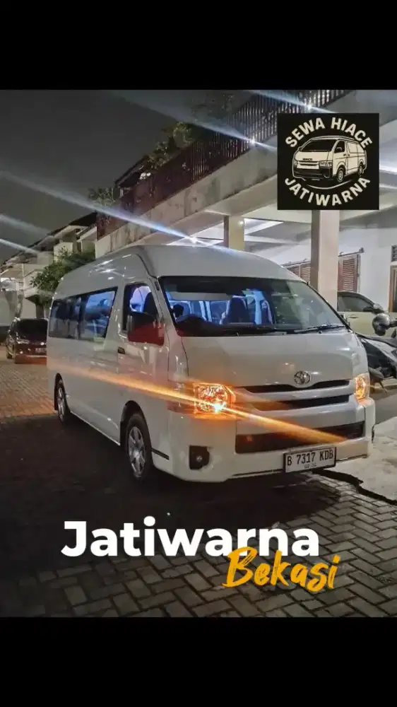 Sewa mobil Hiace commuter 14 seat uero 4