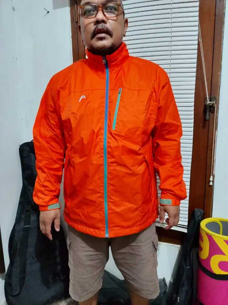 Jaket motor, sport, gunung merk Head, langka dan bagus