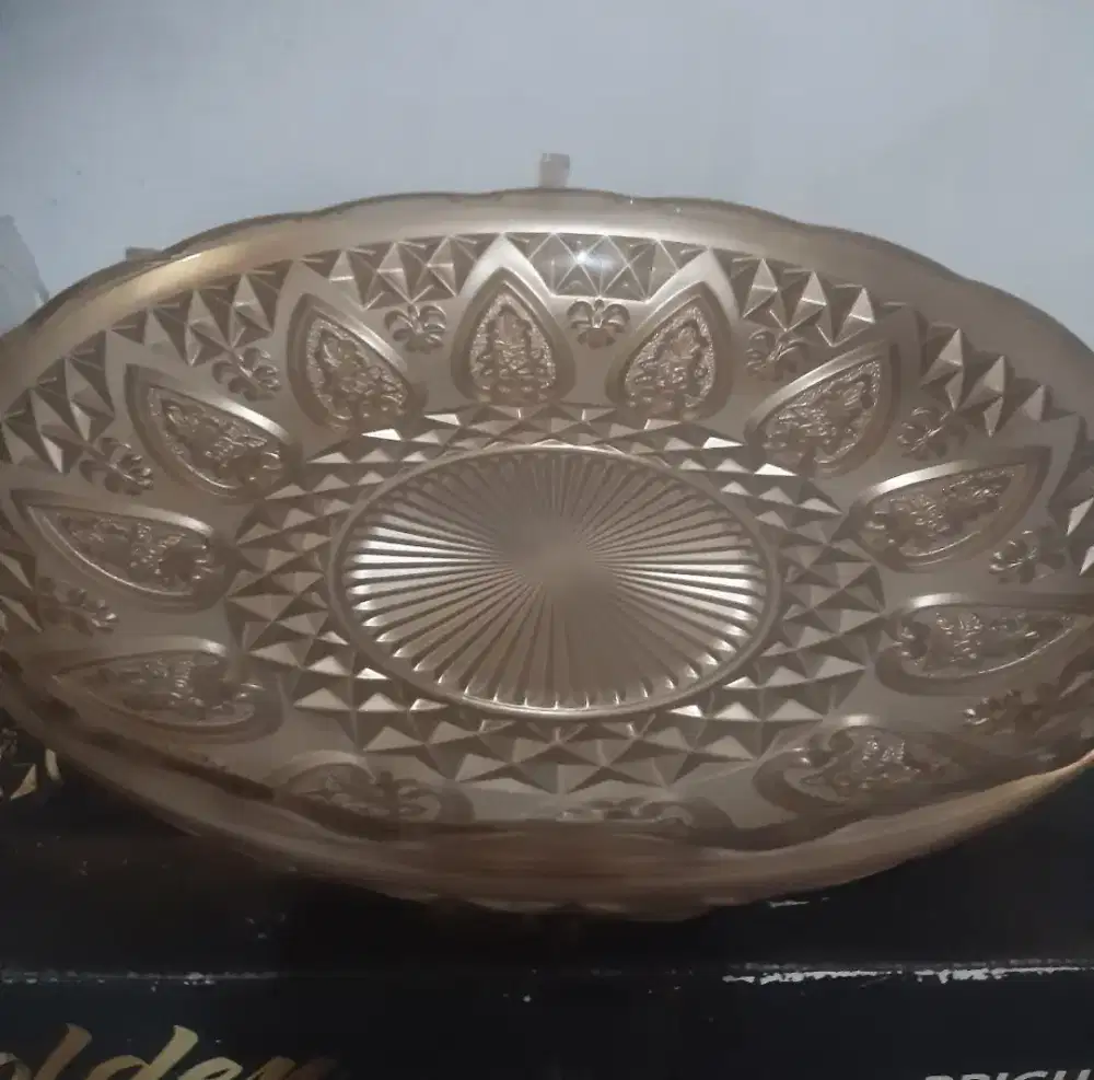 Fruit bowl/mangkuk buah kaca