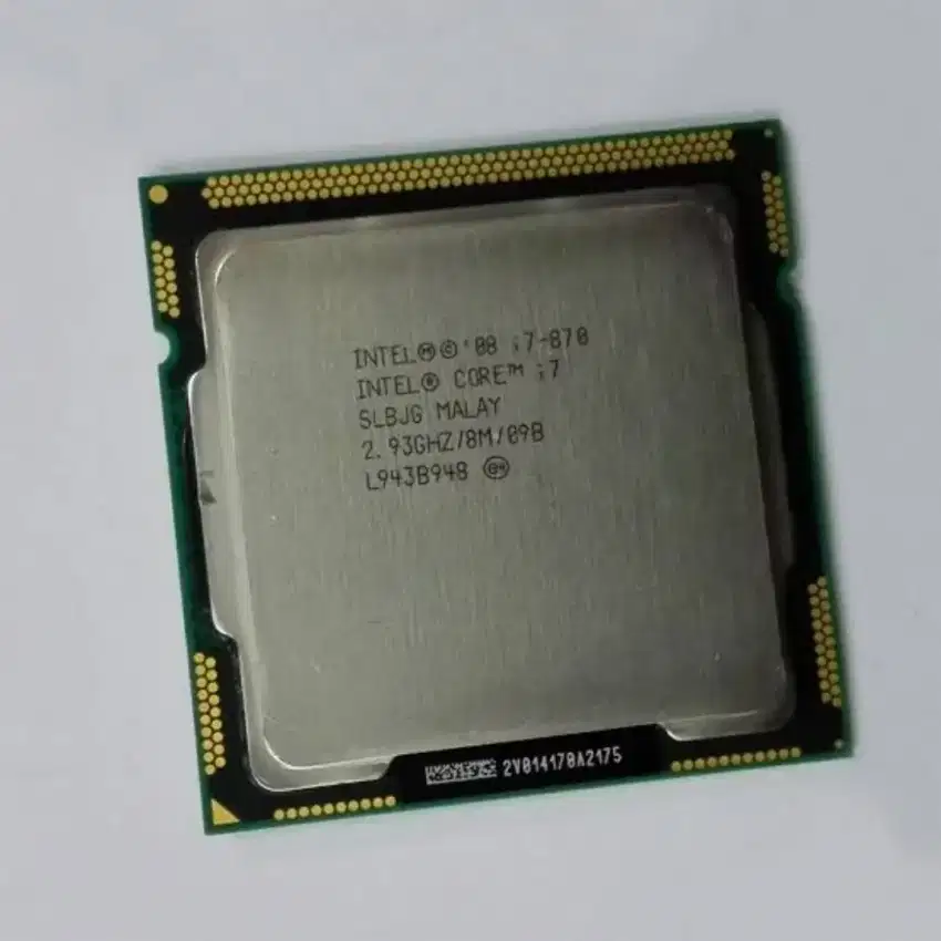 cpu processor core i7 870