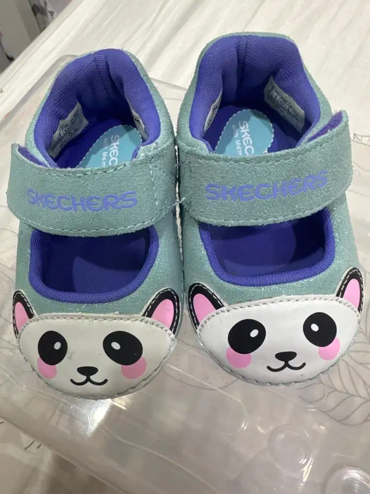 Skechers anak blue