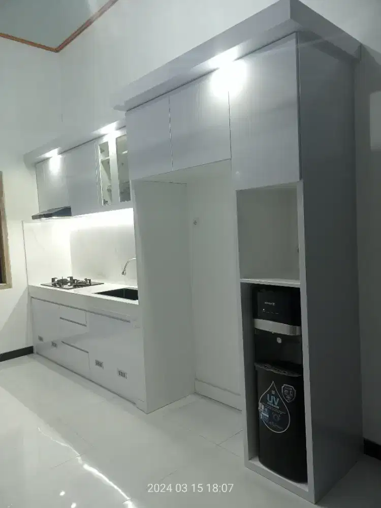 Kitchen set design interior rumah kekinian