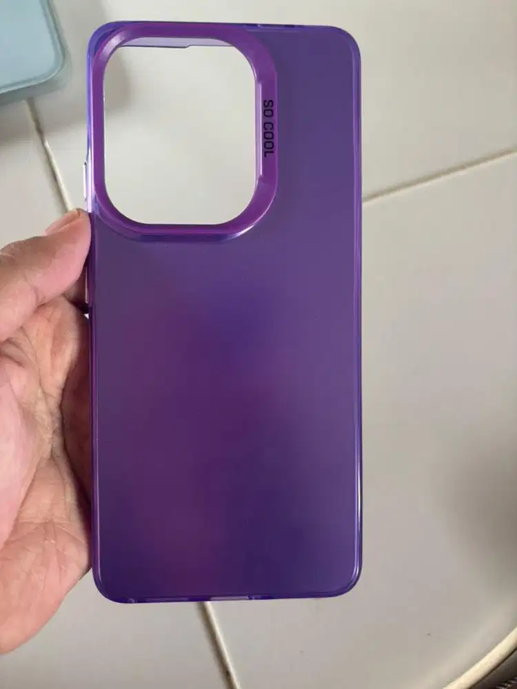 Case Poco F6 (ungu), xiaomi pad (biru muda)