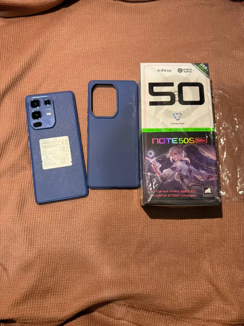 Infinix Note 50s 5G+ Layar Curve Lengkung