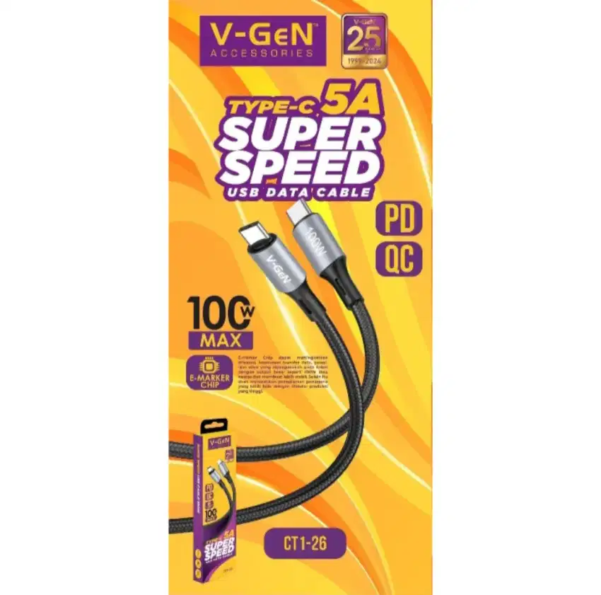 Charger vgen type C to type C