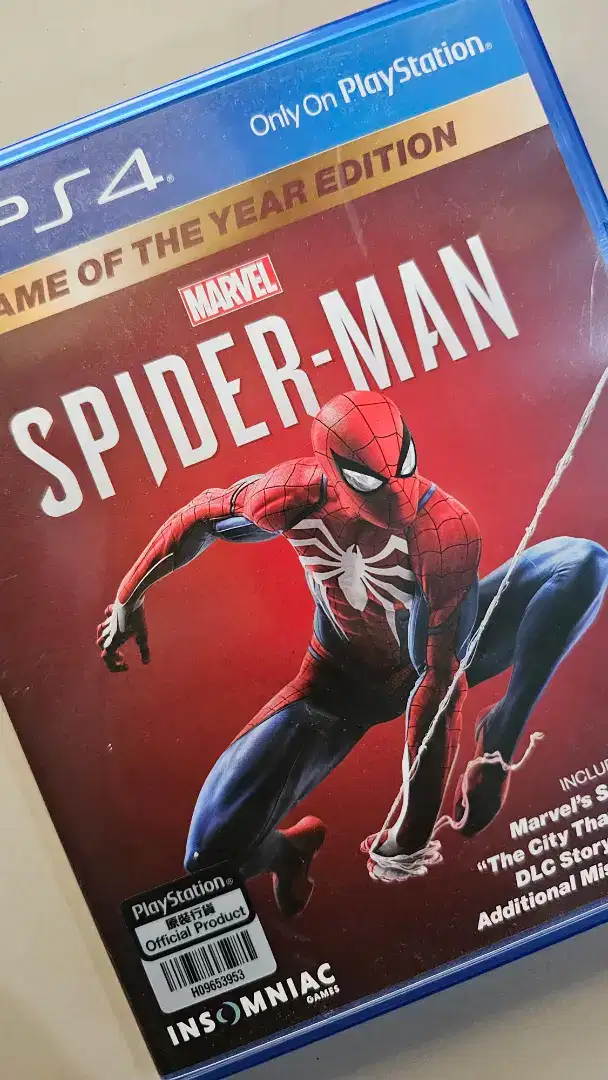 Marvel Spiderman - PS4 (Game Of The Year Edition)