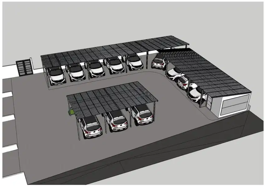 DIKONTRAKKAN PARKIRAN MOBIL di JAGAKARSA