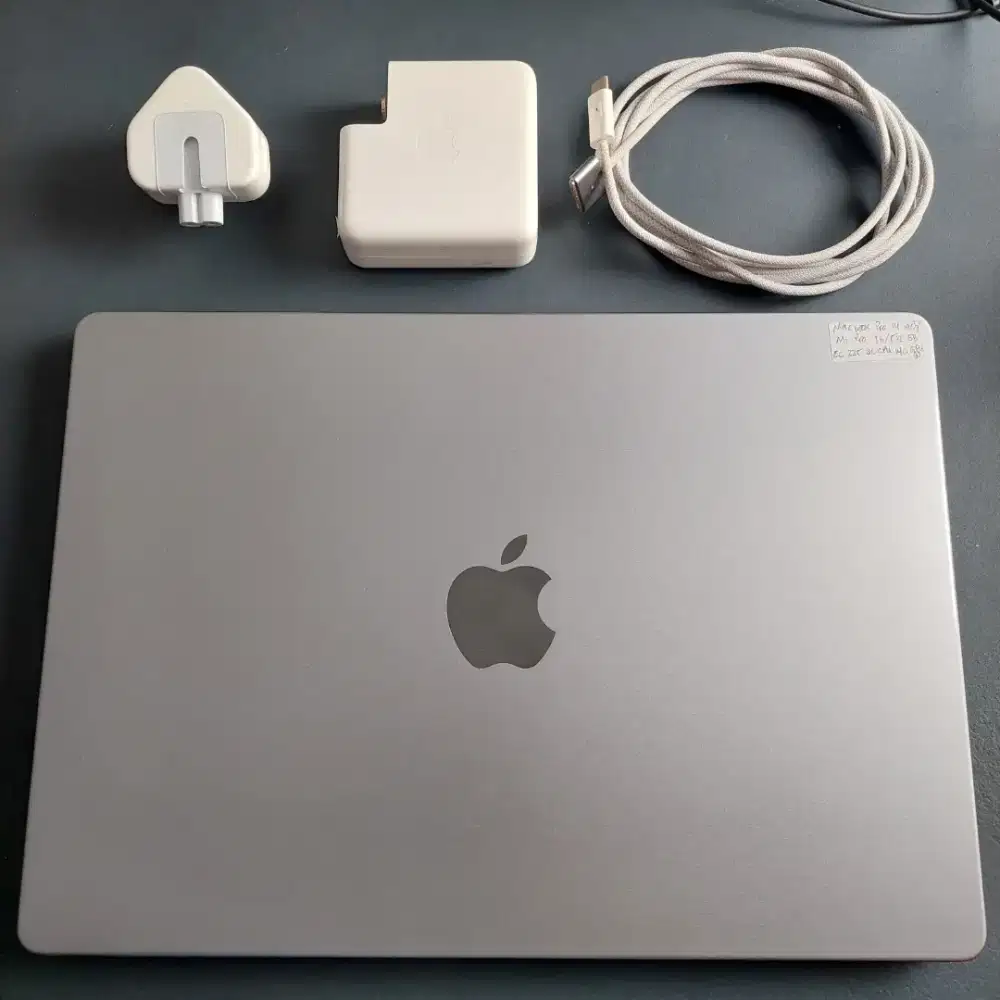 MACBOOK PRO 14 INCH 2021 M1 PRO 16/512GB SPACE GREY EX GARANSI INTER