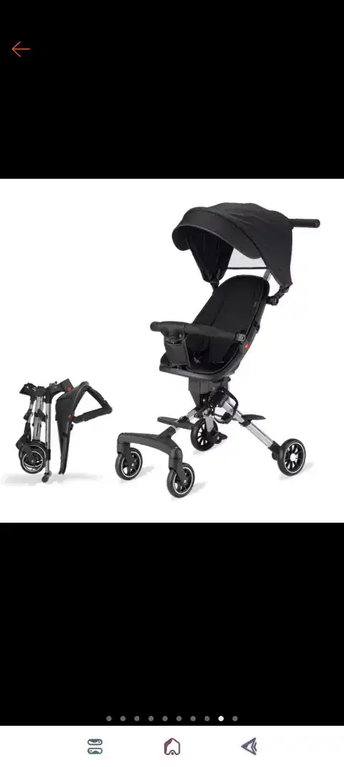 Stroller like new ada 2 type & Bouncher snugli