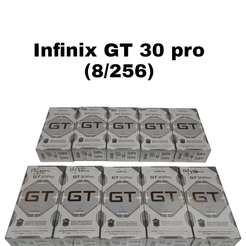 Infinix GT 30 pro 8/256 garansi resmi Indonesia