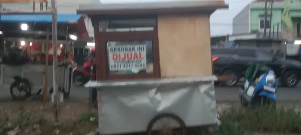 DIJUAL GEROBAK BUBUR AYAM