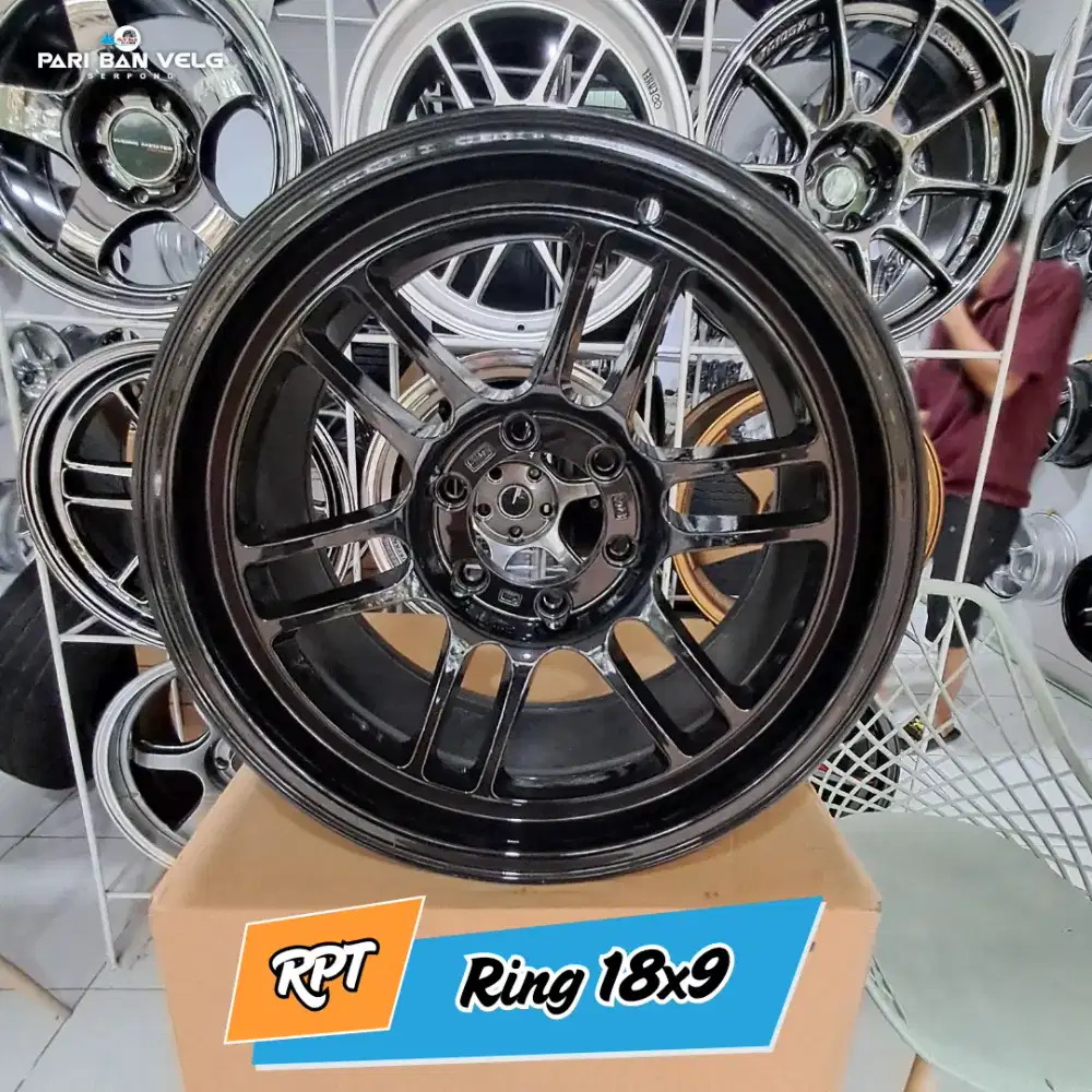 RPT Ring 18 lebar 9 pcd. 6x139.7 
ET. 0 Pajero, fortuner, hilux etc