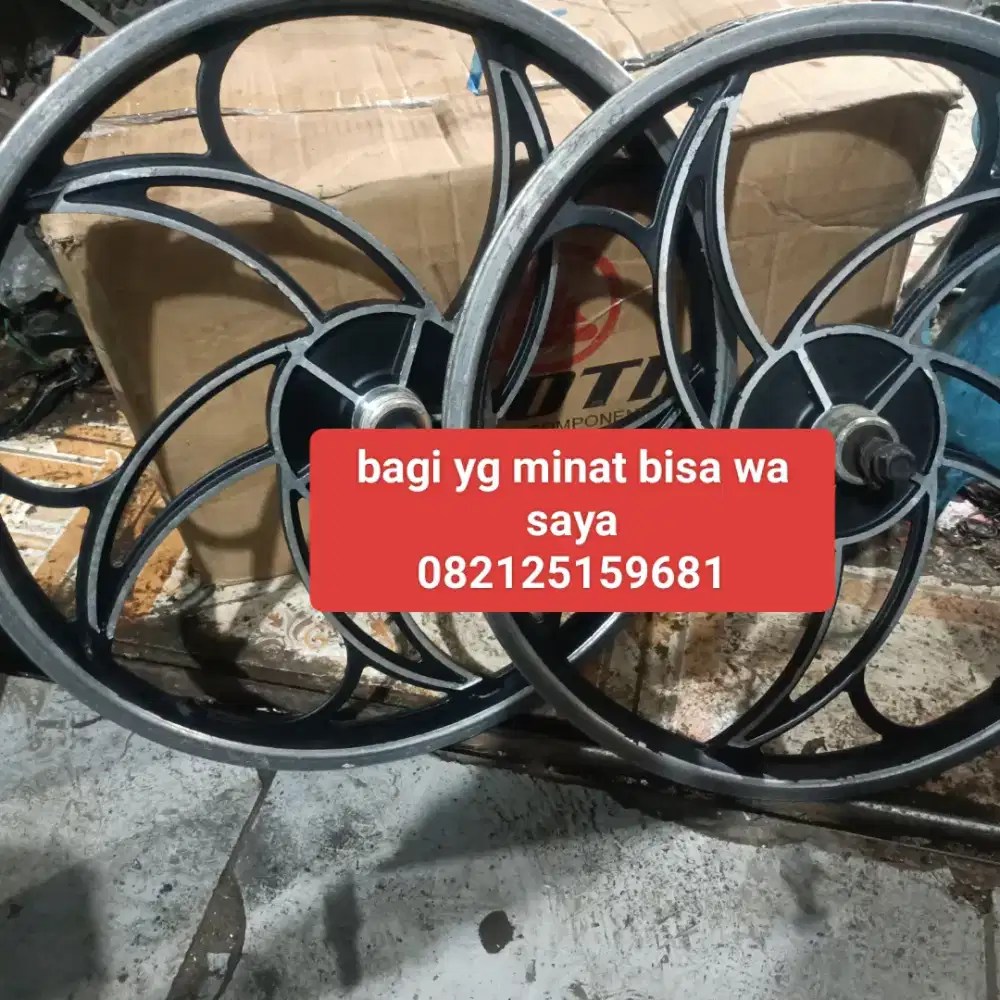 Pelek aloy,ukuran 20 bisa untuk lipat,mini,Minion,bmx