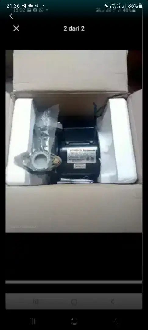 Dijual baru mesin pompa air shimitzu plus Digital automatic