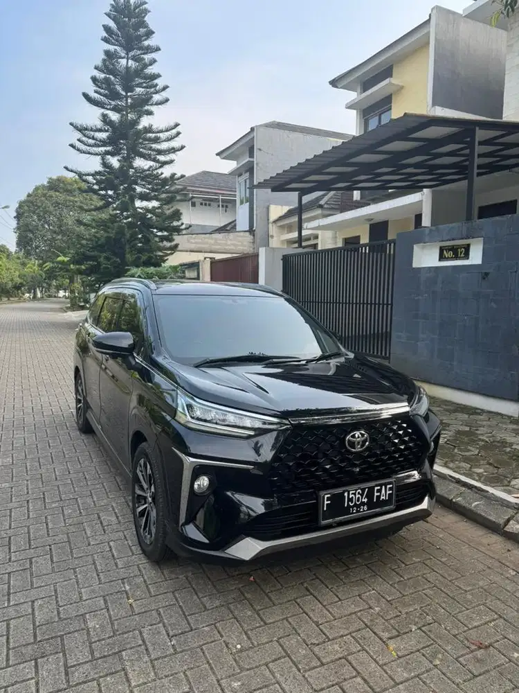 Di jual toyota all new veloz Q non tss hitam / at 2021