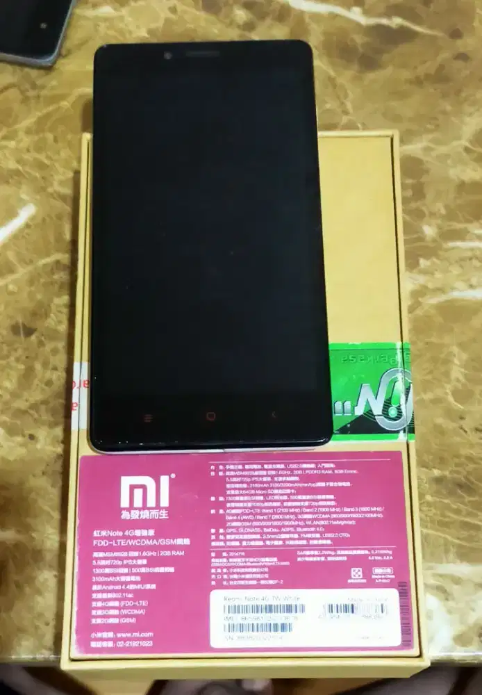 JUAL REDMI NOTE RAM 2GB (KONDISI MATI) tawar sampai jadi