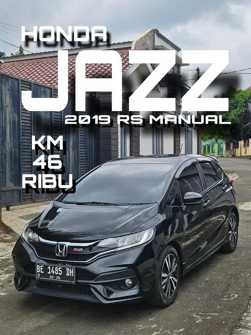 Honda jazz 2019 Rs manual black edition Rer full istimewa yang tau aja
