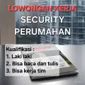 Dibutuhkan Security Perumahan di daerah Pancoran Mas