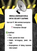 LOWONGAN PEKERJAAN SATPAM