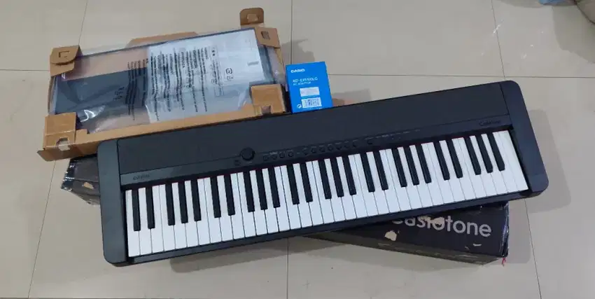 Keyboard Casio CTS1 hitam lengkap