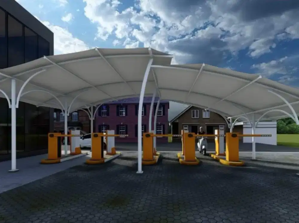 Pasang Canopi Membrane