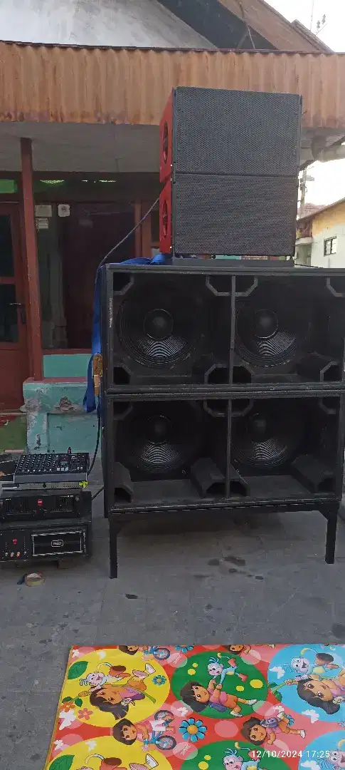 1set soud sistem hajatan/karnval