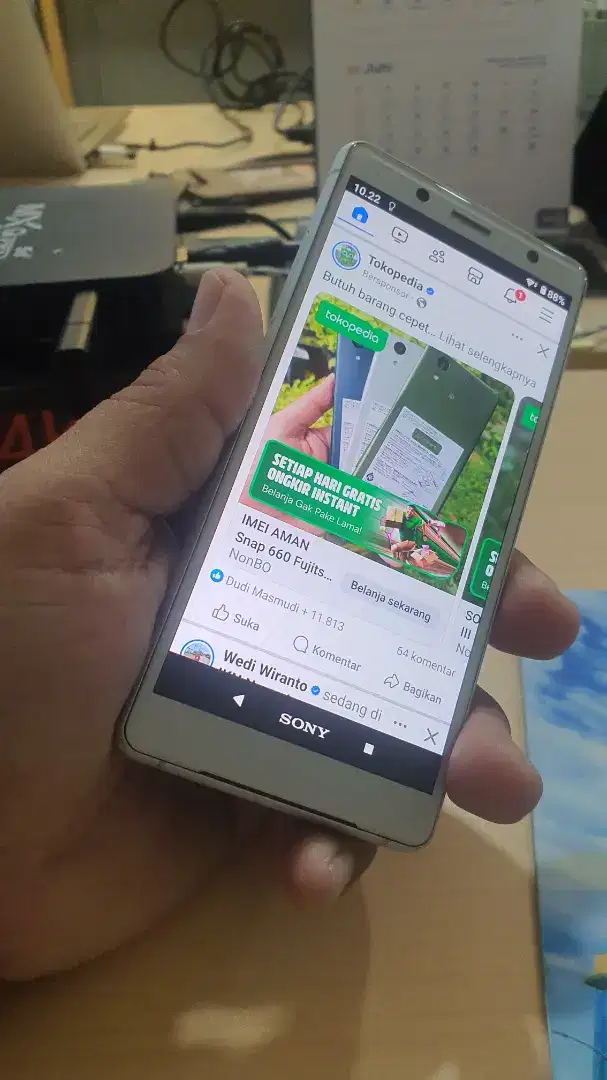 Xperia XZ2 Compact Mulus - wifi Only