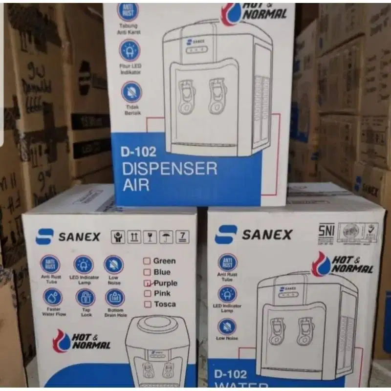 dispenser baru sanex d102 panas normal