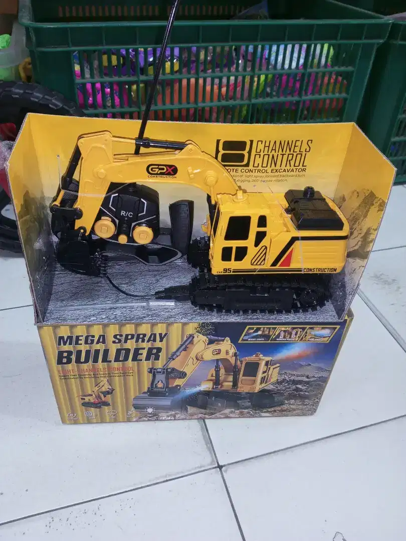 Mainan Anak Rc Bego Asap Cas