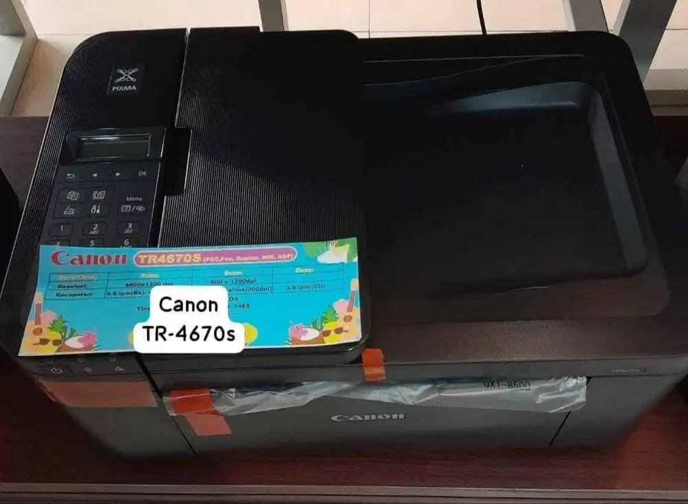 Printer Canon Pixma TR-4670S Scan Copy Wifi