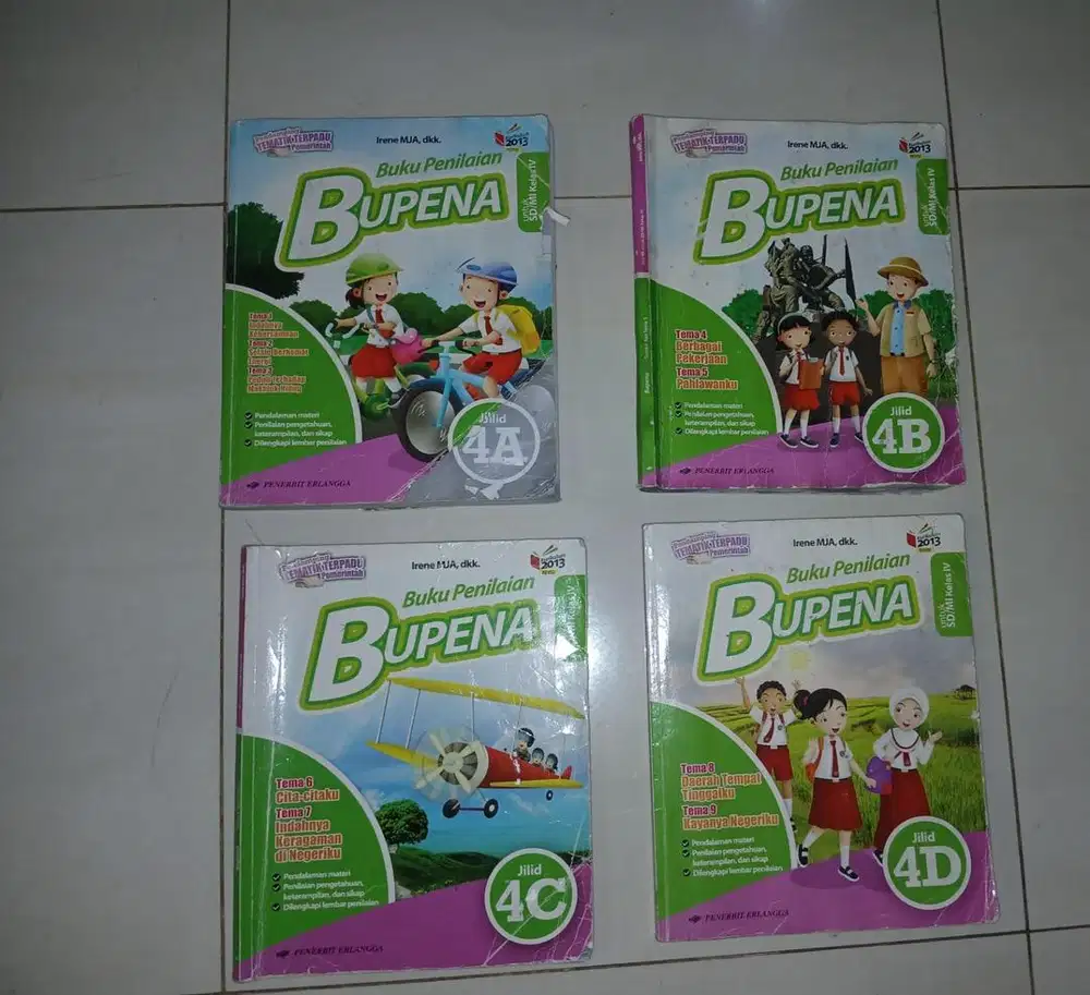 Aneka Buku kelas 2 -4 dan 5