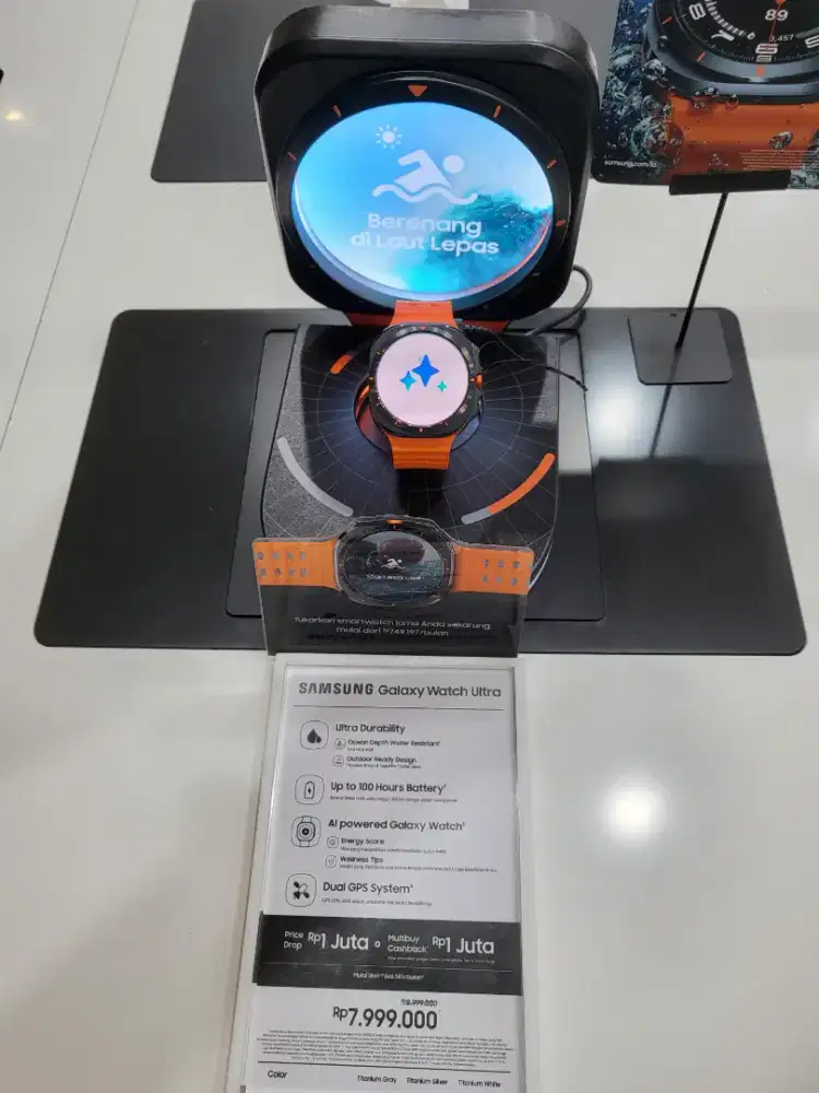 Kredit Samsung smartwatch ultra cukup menggunakan KTP