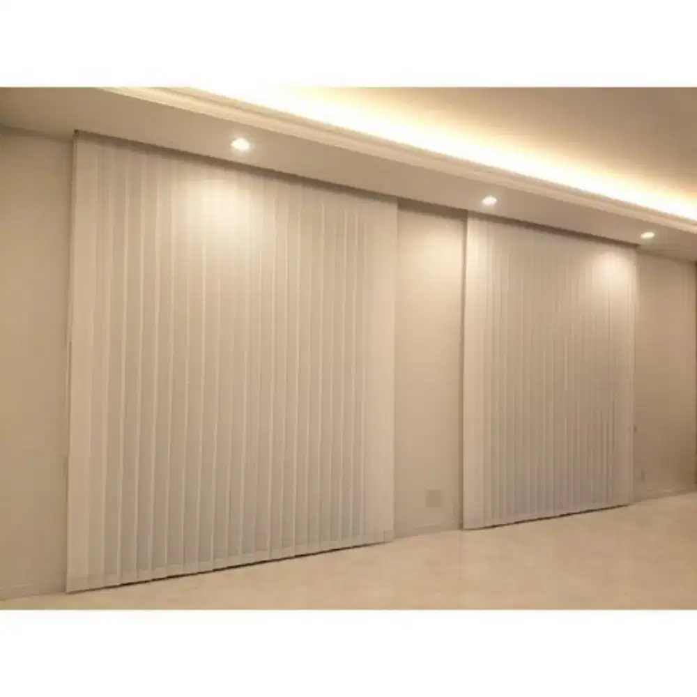 Vertikal blind/Tirai kantor/gorden modern costum bahan dan ukuran