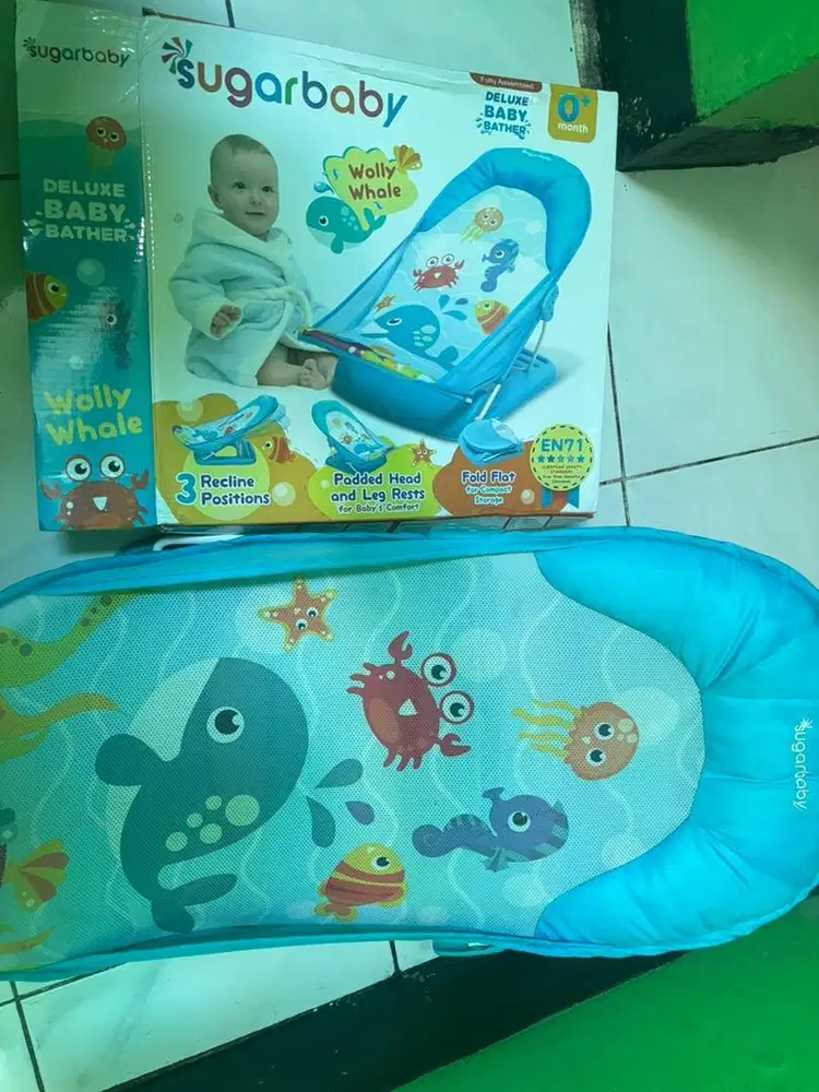 preloved baby bath bouncher