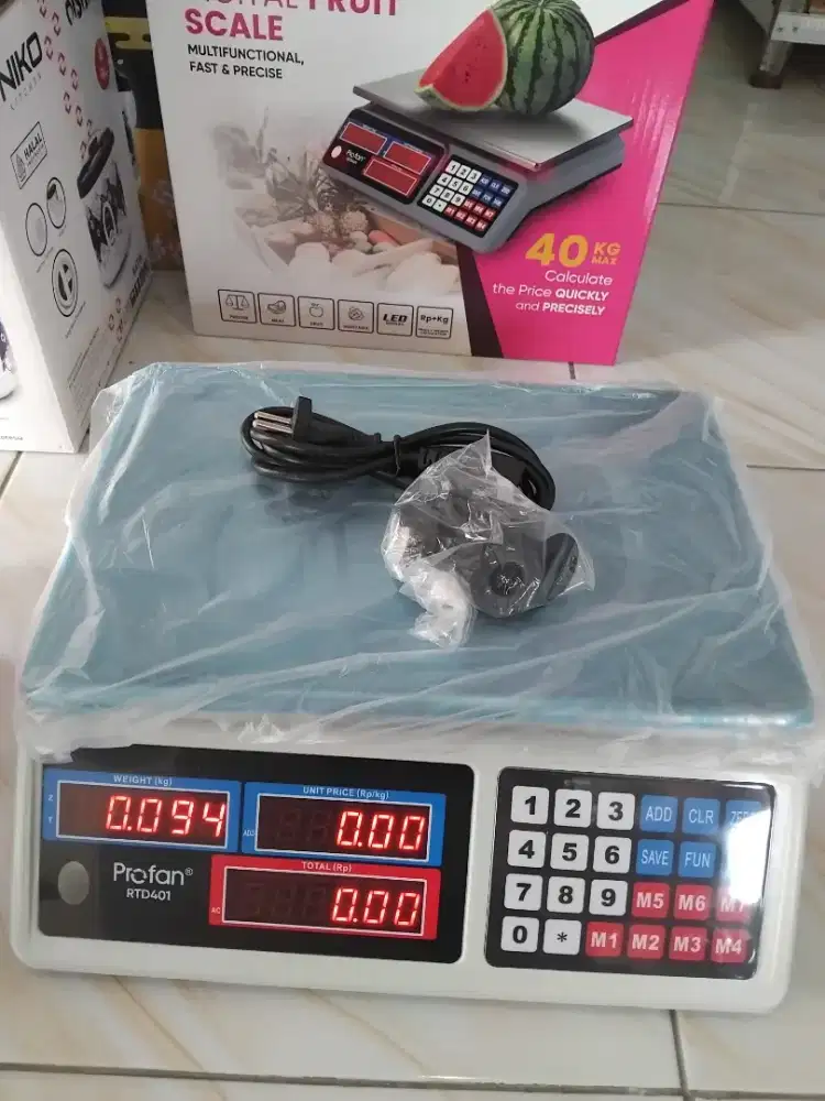 Timbangan Buah Digital 40kg Profan