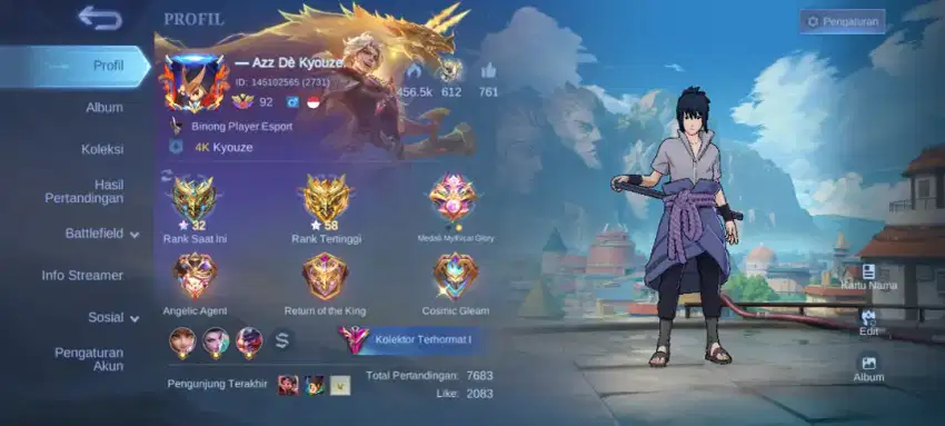 AKUN ML SEMI SULTAN
