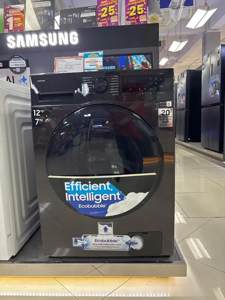 Mesin cuci Samsung 12Kg bisa cicilan tanpa Dp