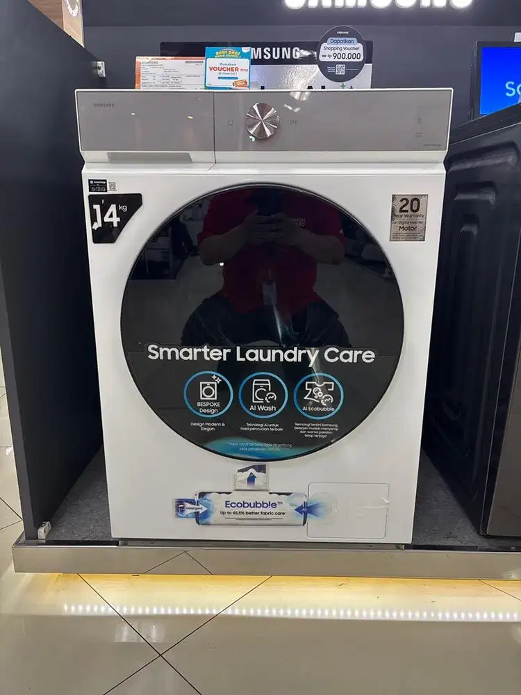 Mesin cuci Samsung 14kg bisa cicilan bunga 0%