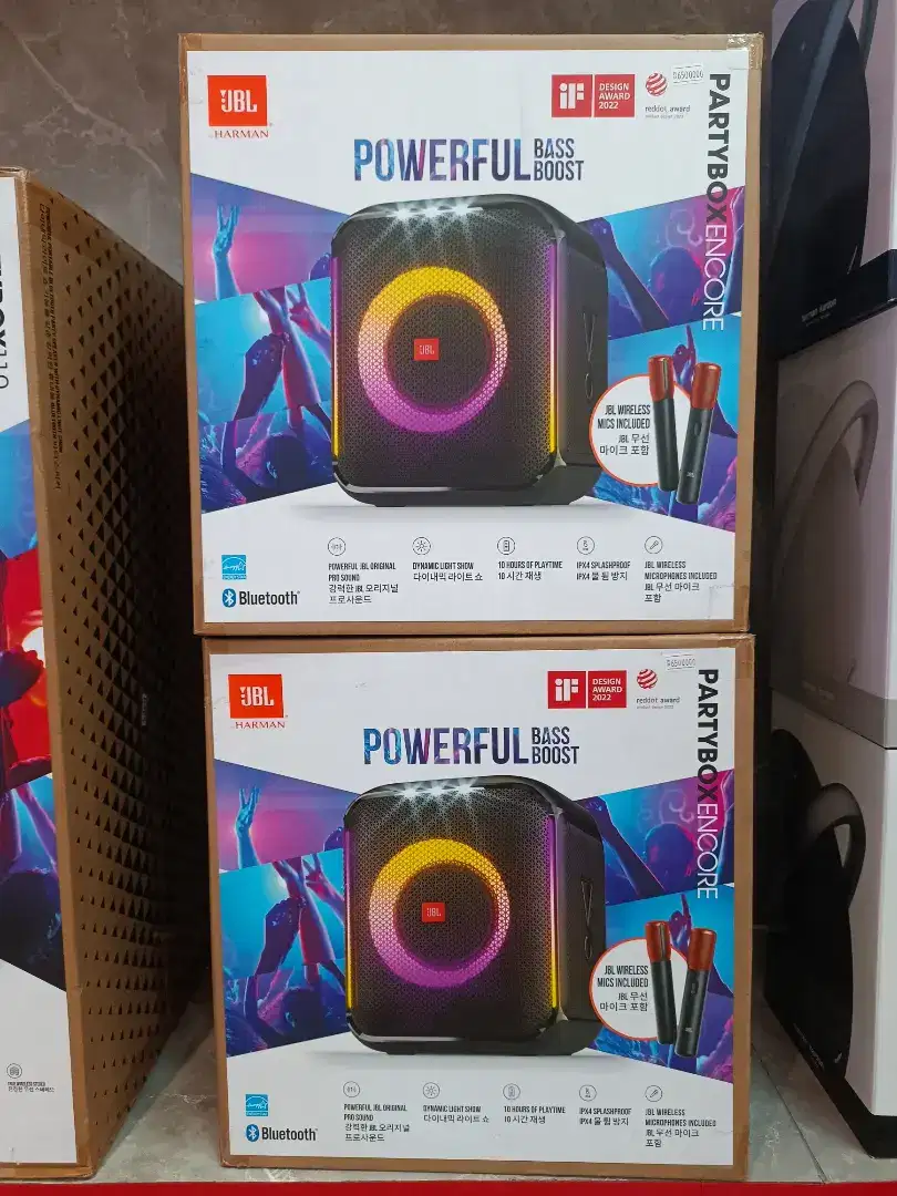 JBL PartyBox Encore Free Wirelless Mics Bisa Cicilan Dp Mulai 0%