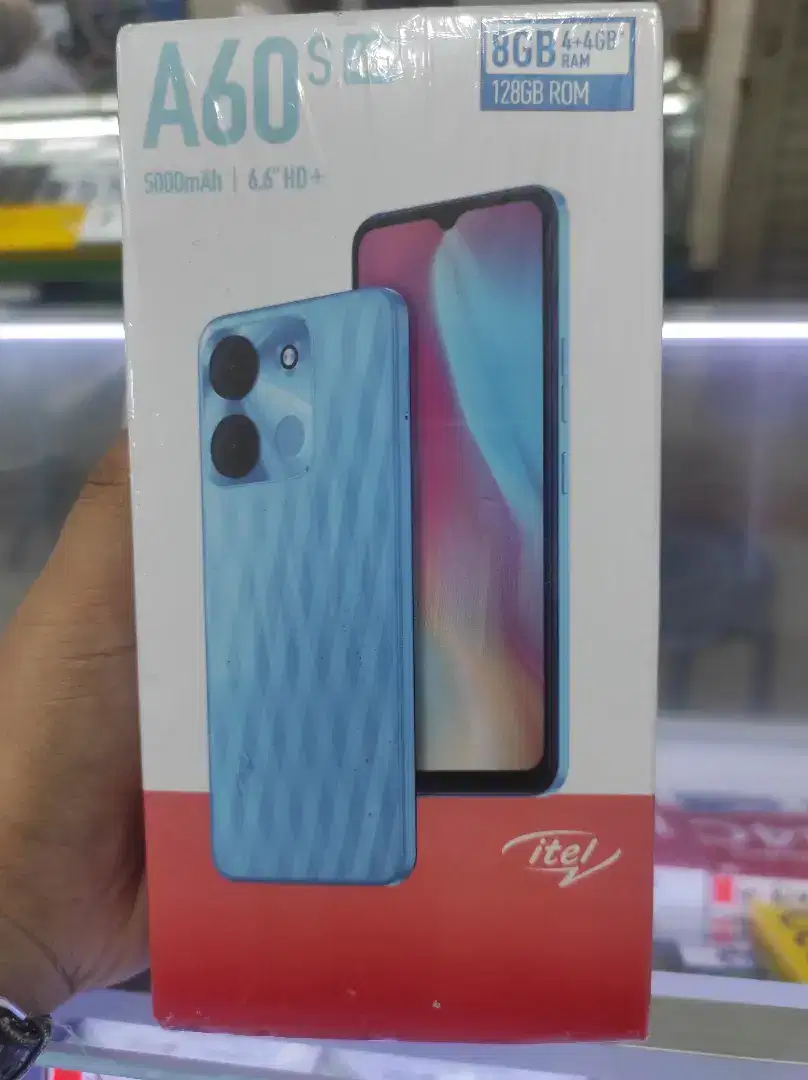 Itel A60s 4/128gb baru garansi resmi bisa TT bisa kredit bisa cod