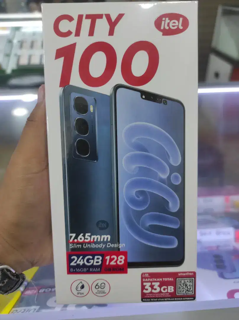 Itel City 100 8/128gb baru garansi resmi bisa TT bisa kredit bisa cod