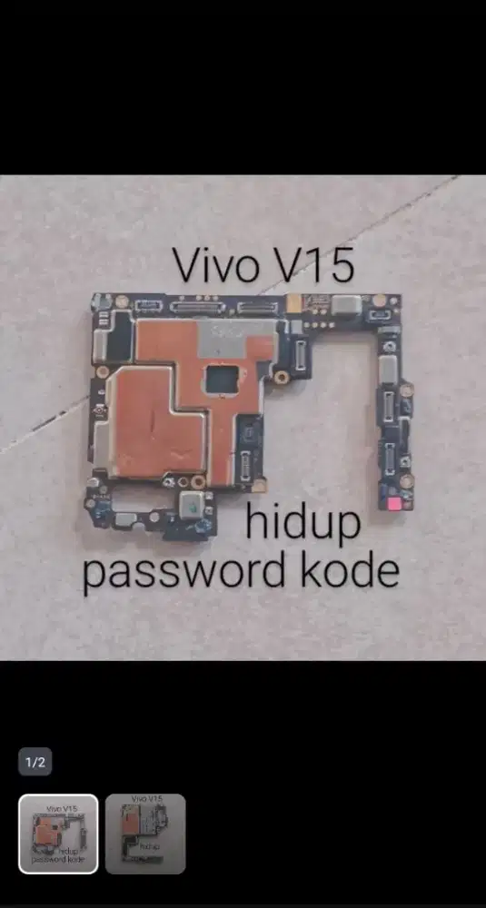 mesin Vivo V15 second hidup bs tt bt